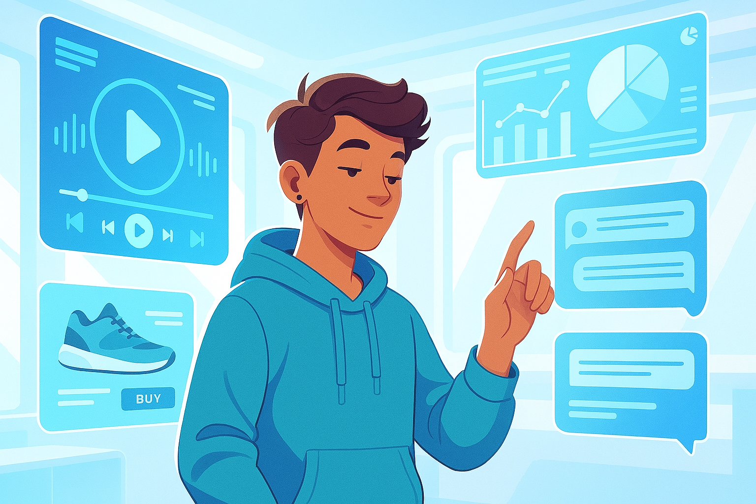 Future AI Generated Interface