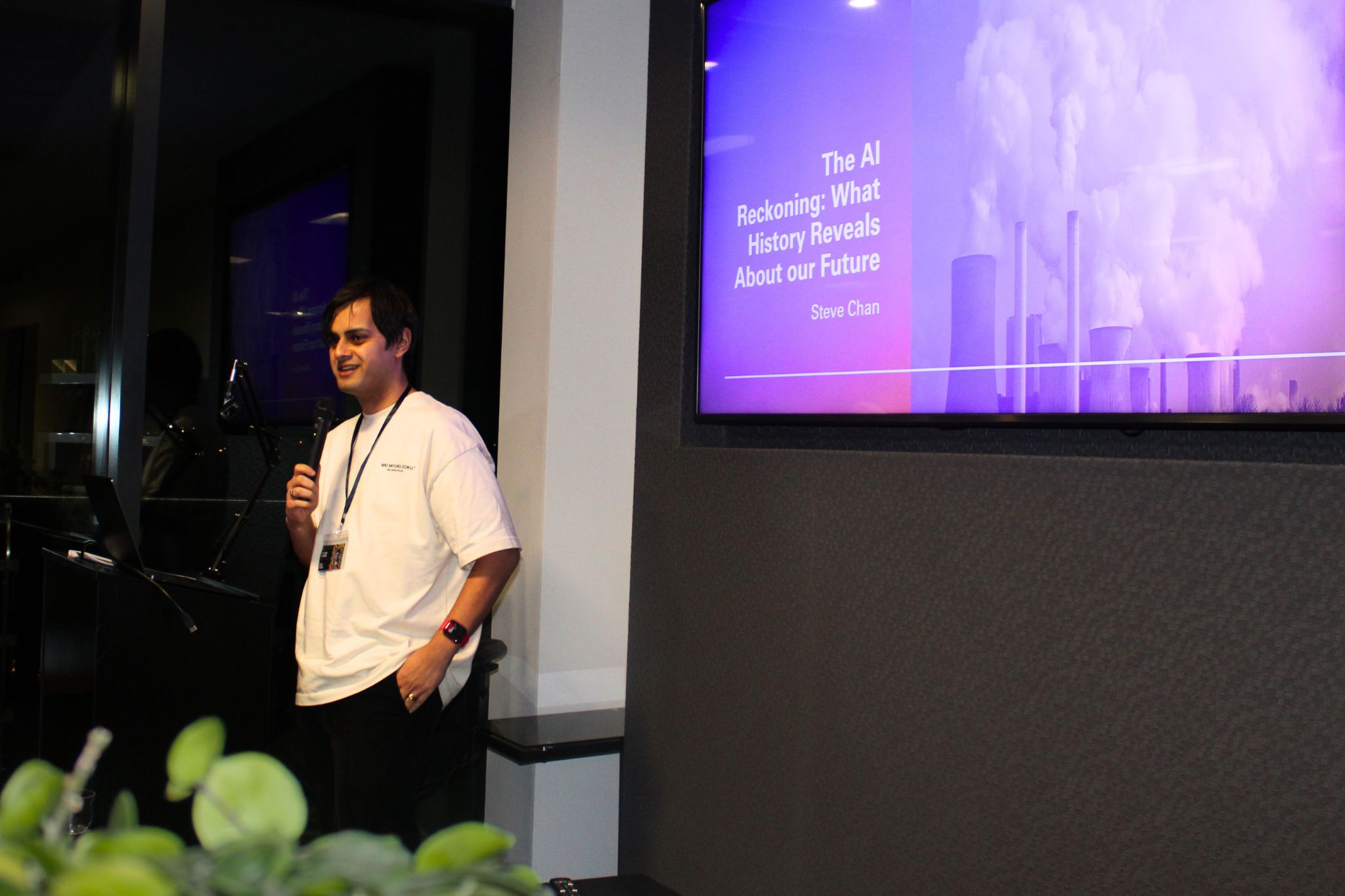 Chester Tech Meetup audience engagement and discussion